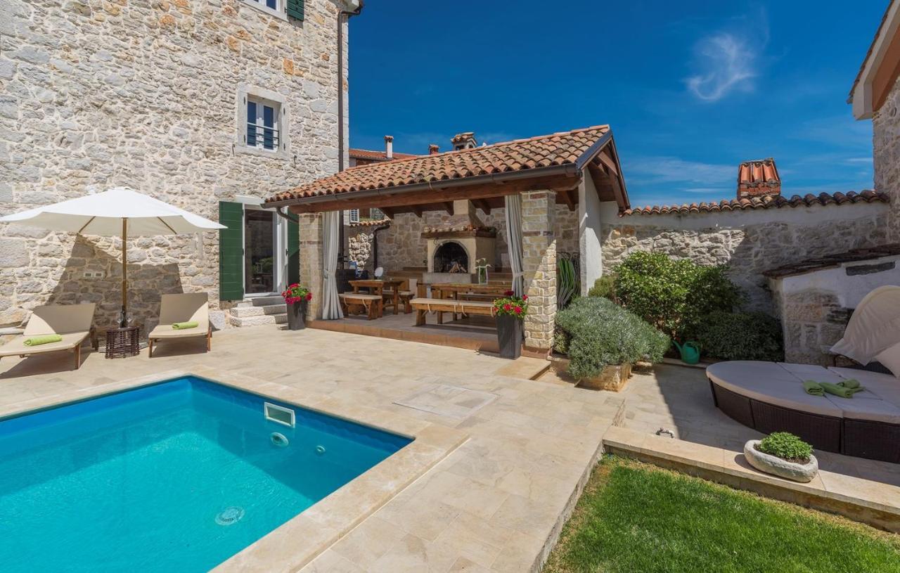 Dračevac Beautiful Stone House - Villa Parentium With Private Pool מראה חיצוני תמונה